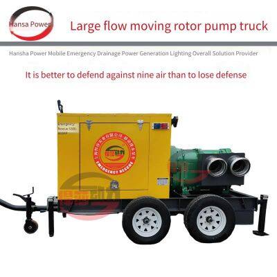 Hansa Drainage Emergency Pump for Flood Prevention, High-power Municipal Flood-fighting and Rescue Pump, Mobile Flood-prevention Pump Truck photo-4