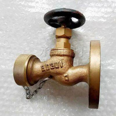 Chengzhi 5k/10k Marine Japanese Standard Bronze Straight Hose Valve Jis F7334 With Classification Society Certificate
