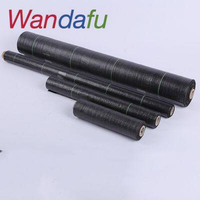 Wandafu Anti aging pp woven weeding cloth permeable and moisturizing ground cloth agricultural grass proof cloth can be customized
