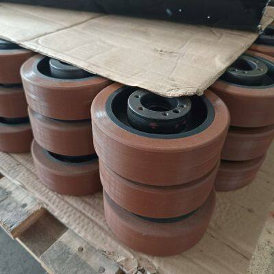 Тяжелонагрузочное полиуретановое колесо-кастер для плавного и тихого передвижения