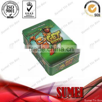 rectangle chocolate tin box wholesale