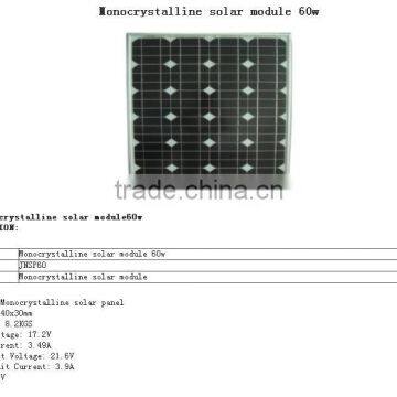 monocrystalline silicon solar panels