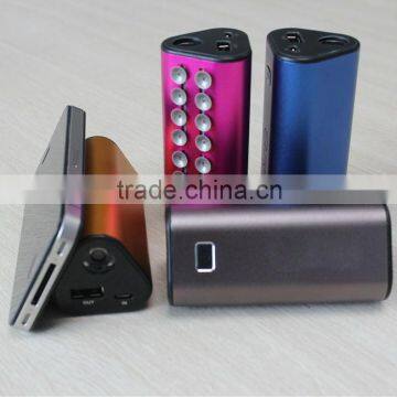 5v Trilateral+Cupula 6000/6600/7800/8400mAh high capacity external china portable power bank for smartphone/ipad