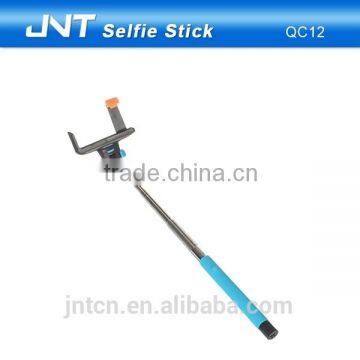 Wholesale Rechargeable OEM Monopod Bluetooth Selfie Stick QC12 photo-2