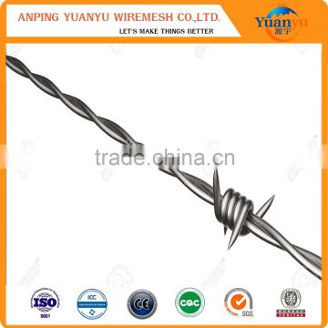 hot-dip galvanized barbed wire price per roll