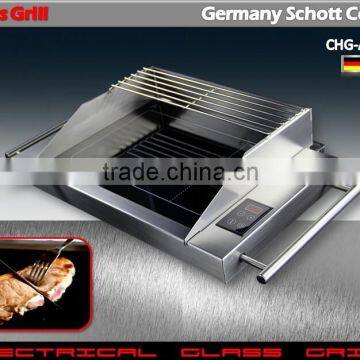 Germany Schott Ceran bbq grill with touch control pannel