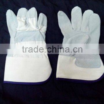 10.5" Cow Split Leather Full Palm Working Gloves