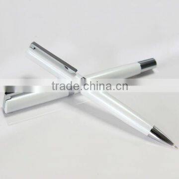 New style pearl white color ballpen