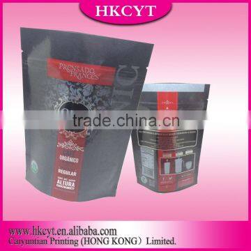 Custom coffee packaging pouch /coffee packaging bags with valve