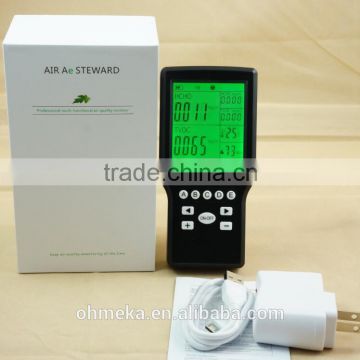 temperature and air pollution detector