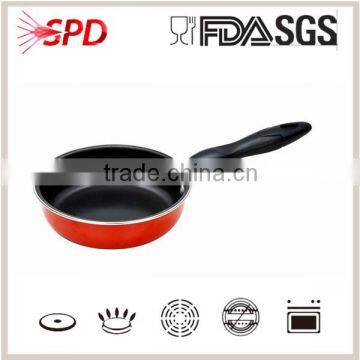 High quality SGS FDA eco Carbon steel nonstick fry pan with Bakelite Handle