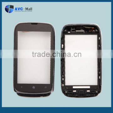 repair touch screen with frame for Nokia Lumia 610 black