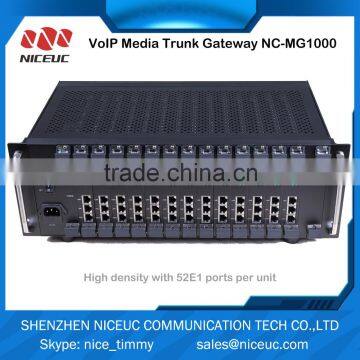 High density Media Trunk Gateway from SS7, PRI, V5.2, Q.SIG to SIP