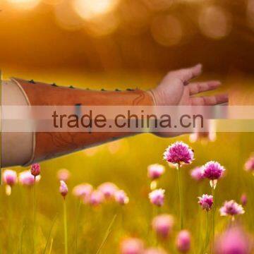 Archery Traditional Cowhide Leather Arm Guard For Archery Traditional Bow Shooting photo-5