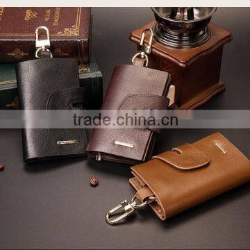 Custom made leather China Hot Product key pouch For Promotion Gifts