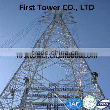 Four legged steel tube tower from Chinese supplier