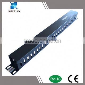 19 Inch Metal Horizontal Cable Manager