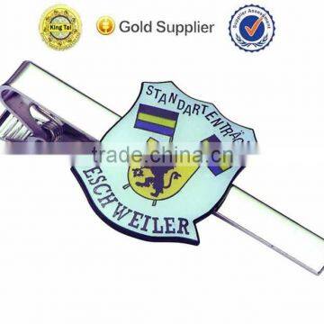 Trade Manufacture Promotional Metal Quality China Tie Clip With Custom Logo photo-3