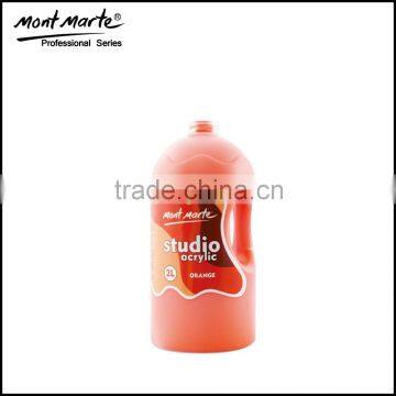 2L Best Selling Mont Marte High Quality Studio Acrylic Paint