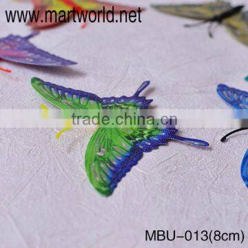Wholesale Artificial Colorful Feather Butterflies Wedding Decoration;Delicate Feather Butterfly for Event&party(MBU-013) photo-5