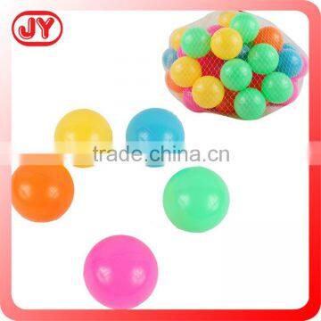 Funny kids colorful plastic ocean ball with EN71