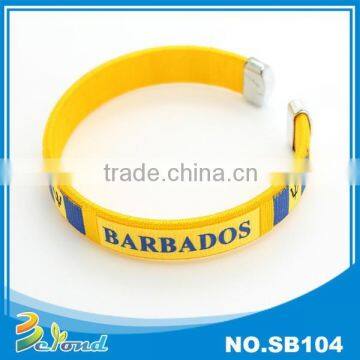 Printed wholesale customized personalized silicone bracelet for couple