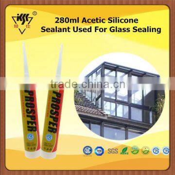 280ml Acetic Silicone Sealant Used For Glass Sealing