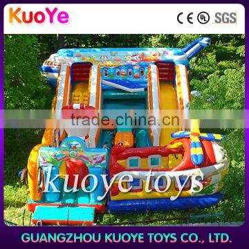 inflatable airplane amusement park trampoline,inflatable trampoline amusement rides,inflatable amusement rides equipment