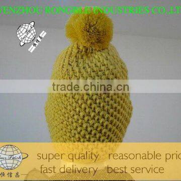 Top grade new products cheap acrylic custom beanie cap