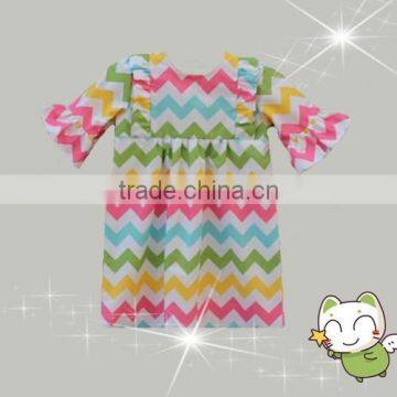 Baby Girls Chevron Pillowcase Dress,girls Easter Bunny Outfit photo-6