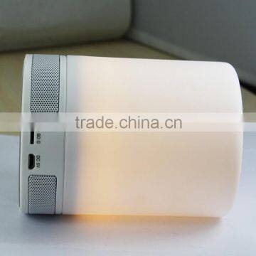 Low Price Touch Sensitive Smart Led Lamp Bluetooth Speaker for Computer, TF Card photo-5