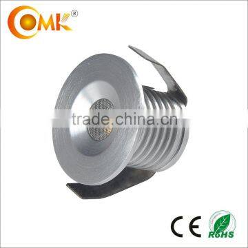 led spotlights 1w 3w CRI>80 silver under cupboard lighting small led lights