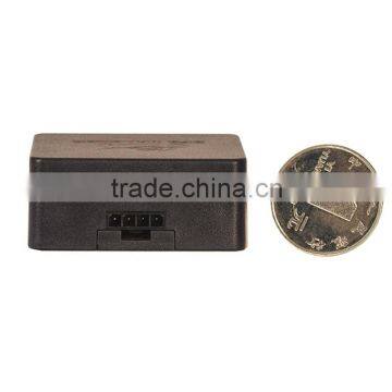 mini realtime gps gsm gprs tracker for vehicle / car security management , GPSgt04 OBD ii gps tracker