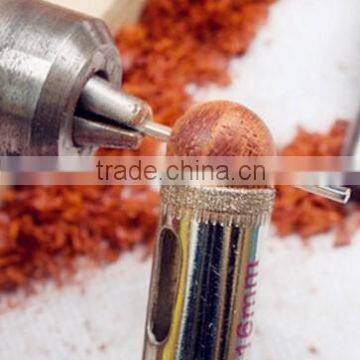 Thin Wall Diamond Drill Bit for Glass Drilling Round Shank photo-2
