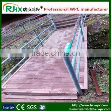 Composite decking solid with 140S20 size/wood plastic composite products