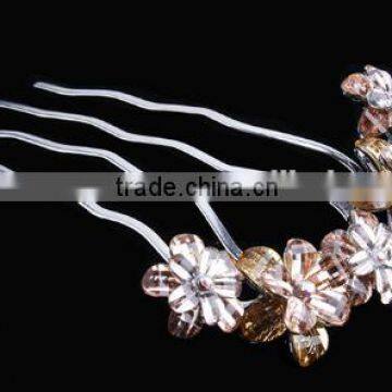 2016 top designer crystal comb for women