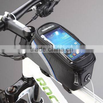 Wholesale new design handlebar mountain bicycle Navigate holder phone case bag 12496S