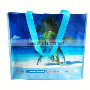 2014 New Product flat bottom shopping bag