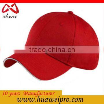 OEM Custom Plain Distressed Golf Cap Snapback 6 Panel Blank Cap Golf
