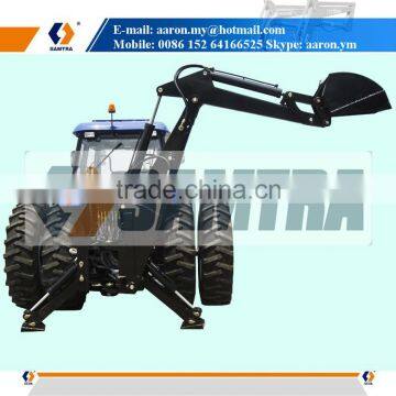 Tractor Backhoe Loader, LW Backhoe Digger With Thumb Grab photo-5