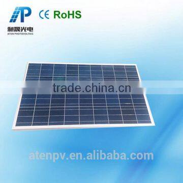 China manufacturer 100w 18v solar panel moudle with high effiency