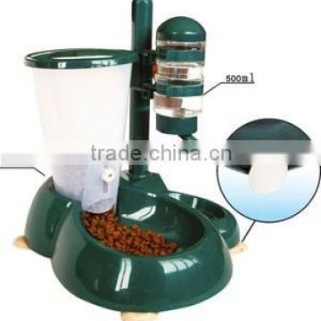 Pet Dual Feeder And Drinker