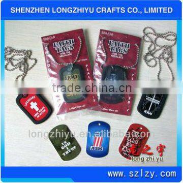 Metal dog tag Military tag embosser with package