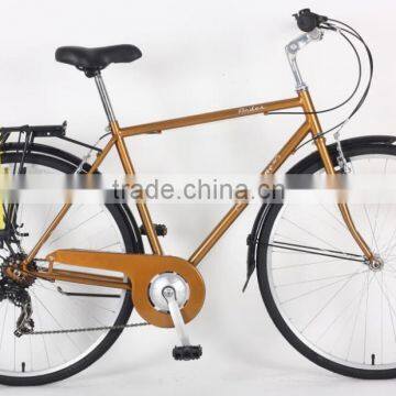 2016 Hot sell 700C 3SPD Aluminium alloy top grade convenient city ,travel with traveling bag bike ,city bicycles