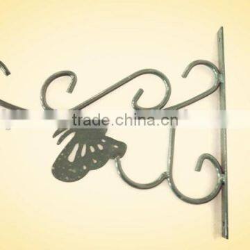 Decorative Wrought Iron Rustic Wall Garden Bracket