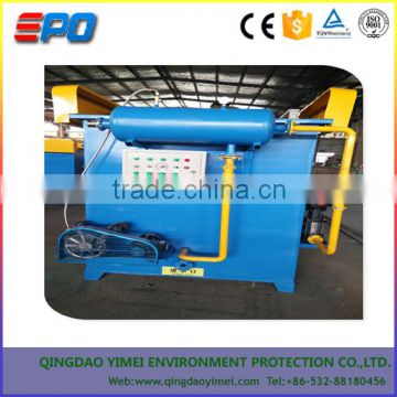 Dissolved air flocculation floating waste water clarifier