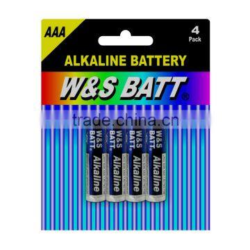 Top Selling 1.5V LR03 AAA AM-4 Alkaline Battery