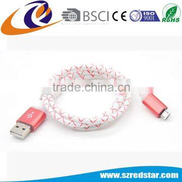 China Customized Data Transmission 1A Micro USB Data Cable photo-4