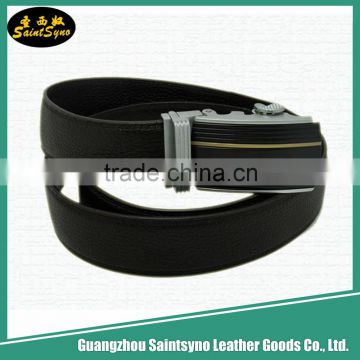 2016 New Design Genuine Leather Belt,High quality black man genuine leather belt