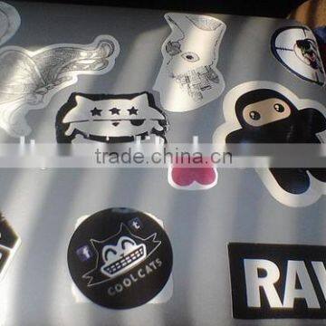 uv laminated covered with cool laptop stickers (M-A479)